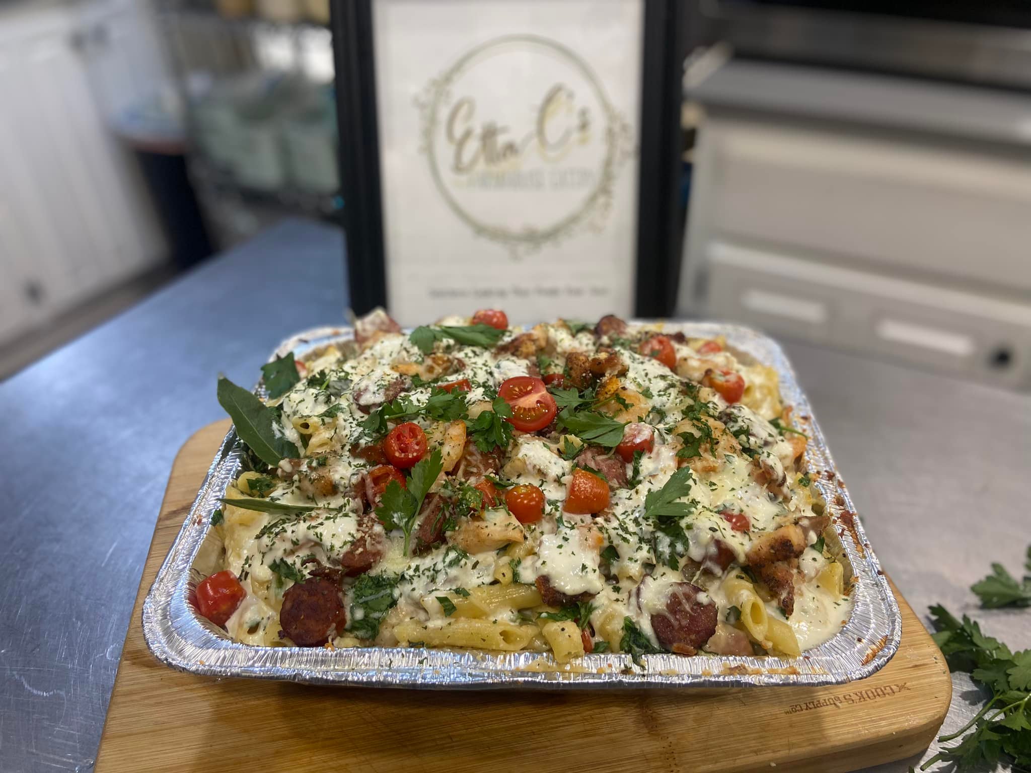 Buffet-style catering